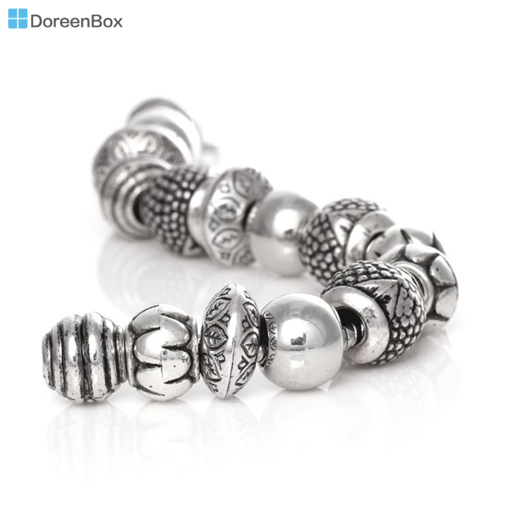 Hot 50pcs MIX DIY Colorful Beaded fit European Jewelry Bracelet charm beads Hot 50pcs MIX DIY Colorful Beaded fit European Jewelry Bracelet charm beads