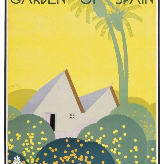 Poster For Valencia  Garden Of Spain Poster Print By Mary Evans Picture Libraryonslow Auctions Limited (24 X 36)