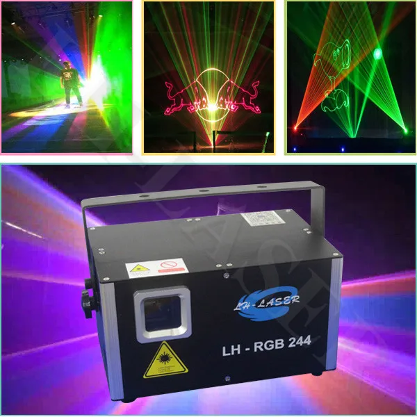 

ILDA 45K galvo MINI 2.5W RGB full color Animation analog laser lighting for christmas and holiday projector lighting