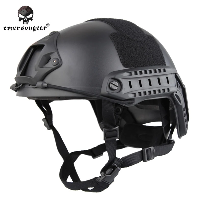 

Emersongear FAST Helmet MH Type Paintball Military Airsoft Helmet Protective Helmet Base EM5658B Black