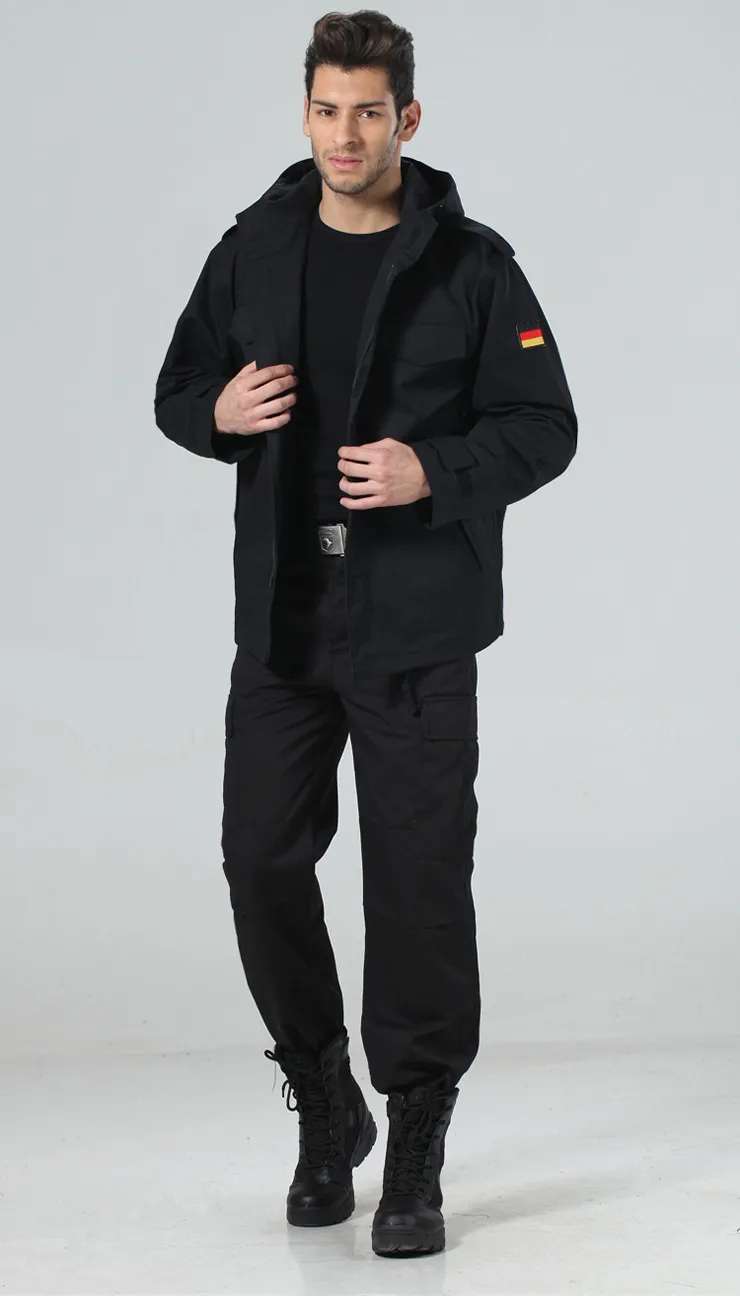 Army fans outdoor German Jackets Hooded windbreaker 80048