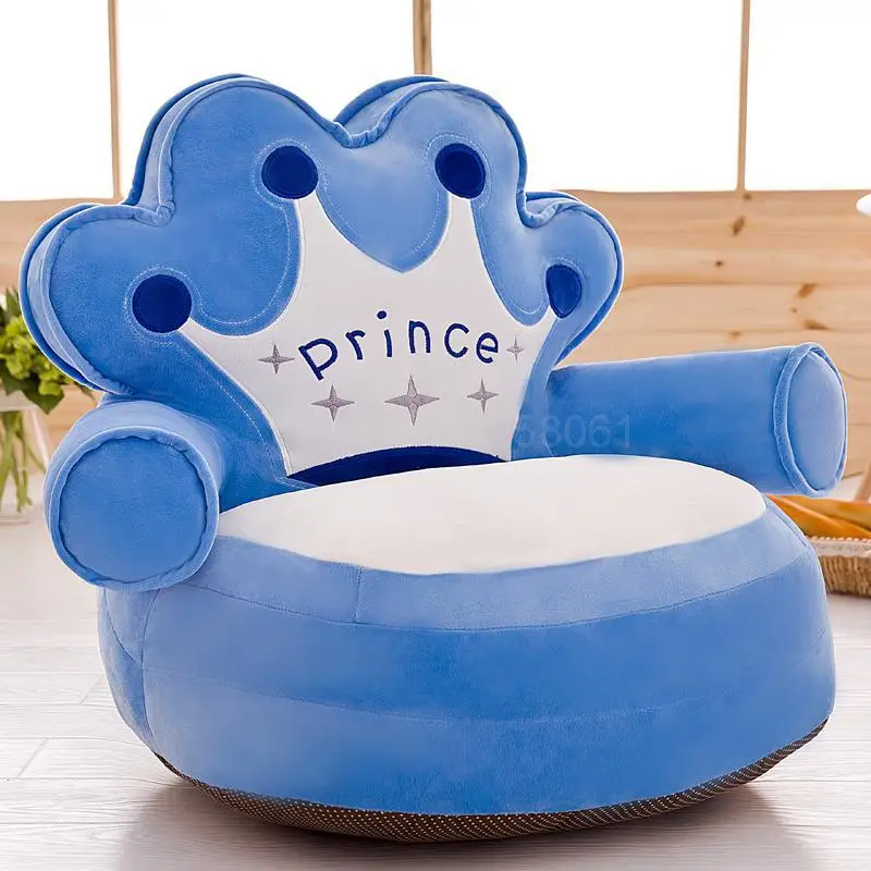 Большой мультфильм детский маленький диван корона мини-диван ленивый стул человек Tami один диван - Цвет: ml19