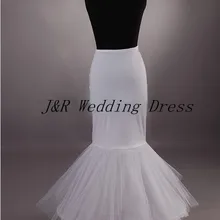 Высокого качества белый кринолин с пышным низом Нижняя юбка кринолин для платьев