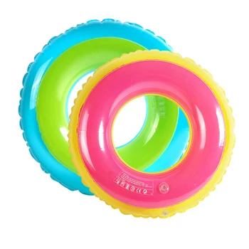 

Swimming Ring Floats Inflatable Water Sports Summer Pool Thicken Double Airbag Candy Color Inflatable Floats Swim Circle 0.2