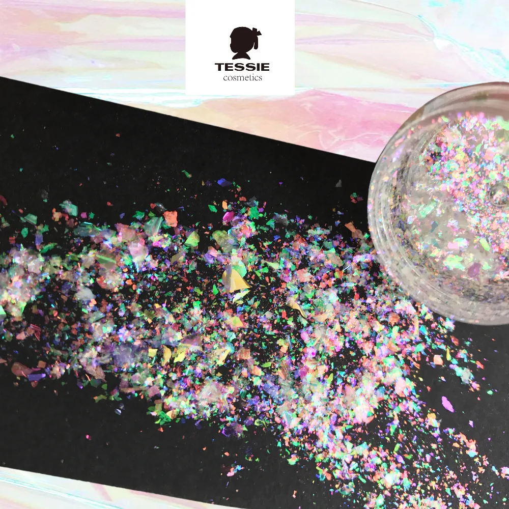 Hot multi-copos de unicornio copos de pigmento holográfico galaxia Holo copos de uñas de cromo escamas de cambio mágico Hot multi-copos de unicornio copos de pigmento holográfico galaxia Holo copos de uñas de cromo escamas de cambio mágico