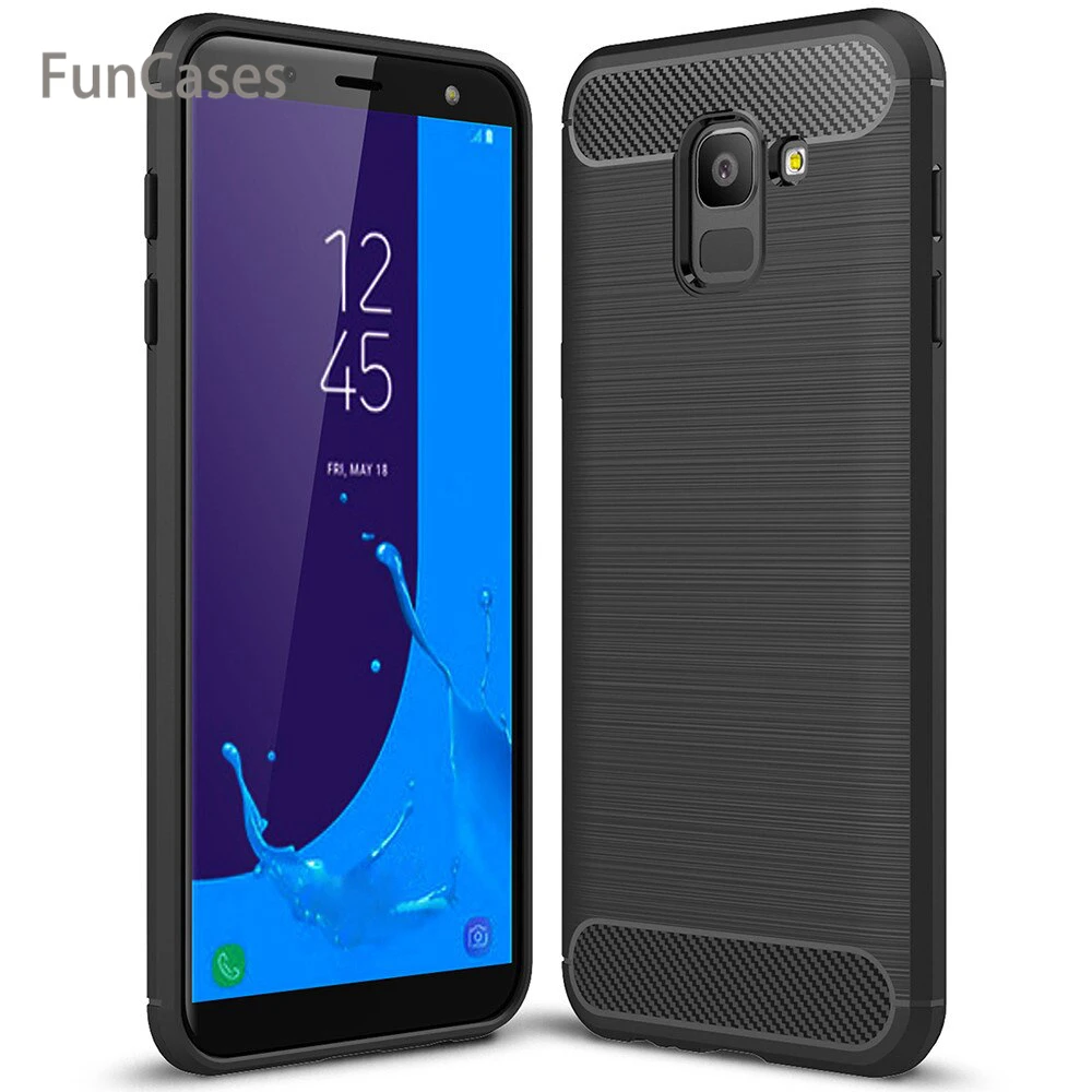 Для samsung Galaxy J6 2018 чехол роскошный противоударный Мягкий ТПУ силиконовый для