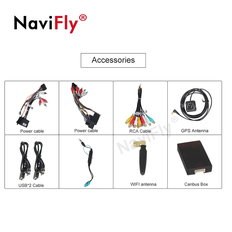 Best Navifly! 2din Android 9.1 Car dvd radio Multimedia Player GPS Navigation for Audi TT MK2 8J 2006 2007 2008 2009 2010 2011 2012 4