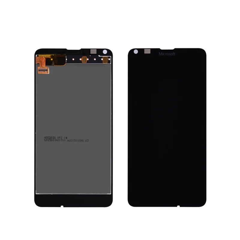 Для microsoft Nokia Lumia 640 ЖК-дисплей с кодирующий преобразователь сенсорного экрана в сборе с рамкой - Цвет: with no frame black