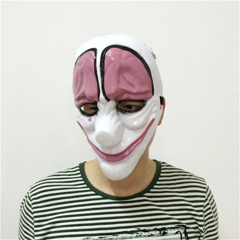2016 Payday 2 Mask Dallas mask Wolf Chains Hoxton cosplay halloween horror clown mask pay day 2 Halloween party mask FA50 (1)