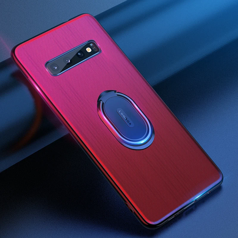 

Car Bracket Ring Case For Samsung Galaxy Note10 Pro S10 Plus Cases Magnetic Kickstand Cover For Samsung Note10 S10Plus S10e Case