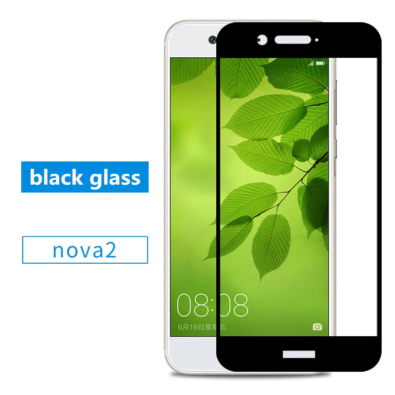 mobile screen guard For Huawei nova 2 glass tempered Huawei nova 2 screen protector film full cover Huawei nova2 nova 2 plus protective glass cell phone screen protector