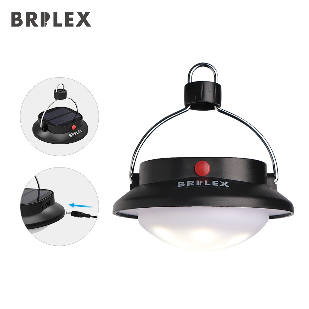 

BRILEX Portable Lanterns LED Solar Lantern Rechargeable Solar Lantern Dimmable and Waterproof Lanterns USB Charging Phones.