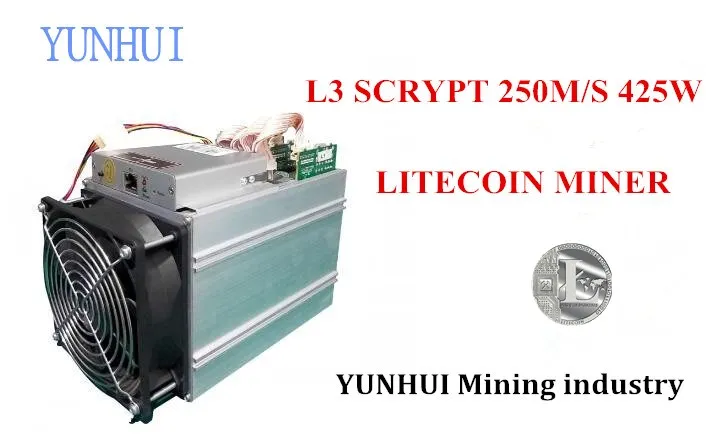 Us 2680 0 Yunhui Mining Industry Sell Antminer L3 Scrypt Ltc Miner 250m With Psu Scrypt Miner Litecoin Mining Machine 250m 425w On Wall In Network - 
