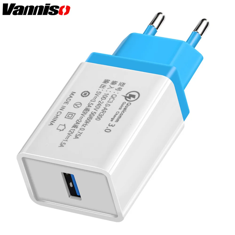 Зарядное устройство Vanniso с USB-портом и поддержкой быстрой зарядки 3 0 | Мобильные