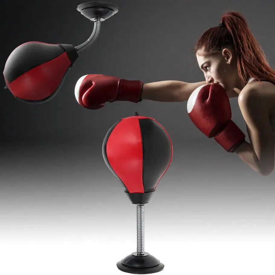 Desktop Punching Ball Sets Boxing Punch Bag Stress Relieve Remover