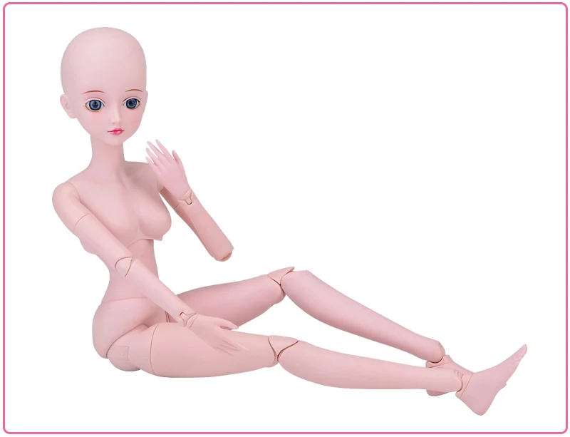 UCanaan Ограниченная Коллекция BJD кукла 60 см 19 шаровых шарниров SD куклы с наряд элегантное платье обувь парики Бесплатный макияж для девочек DIY игрушки