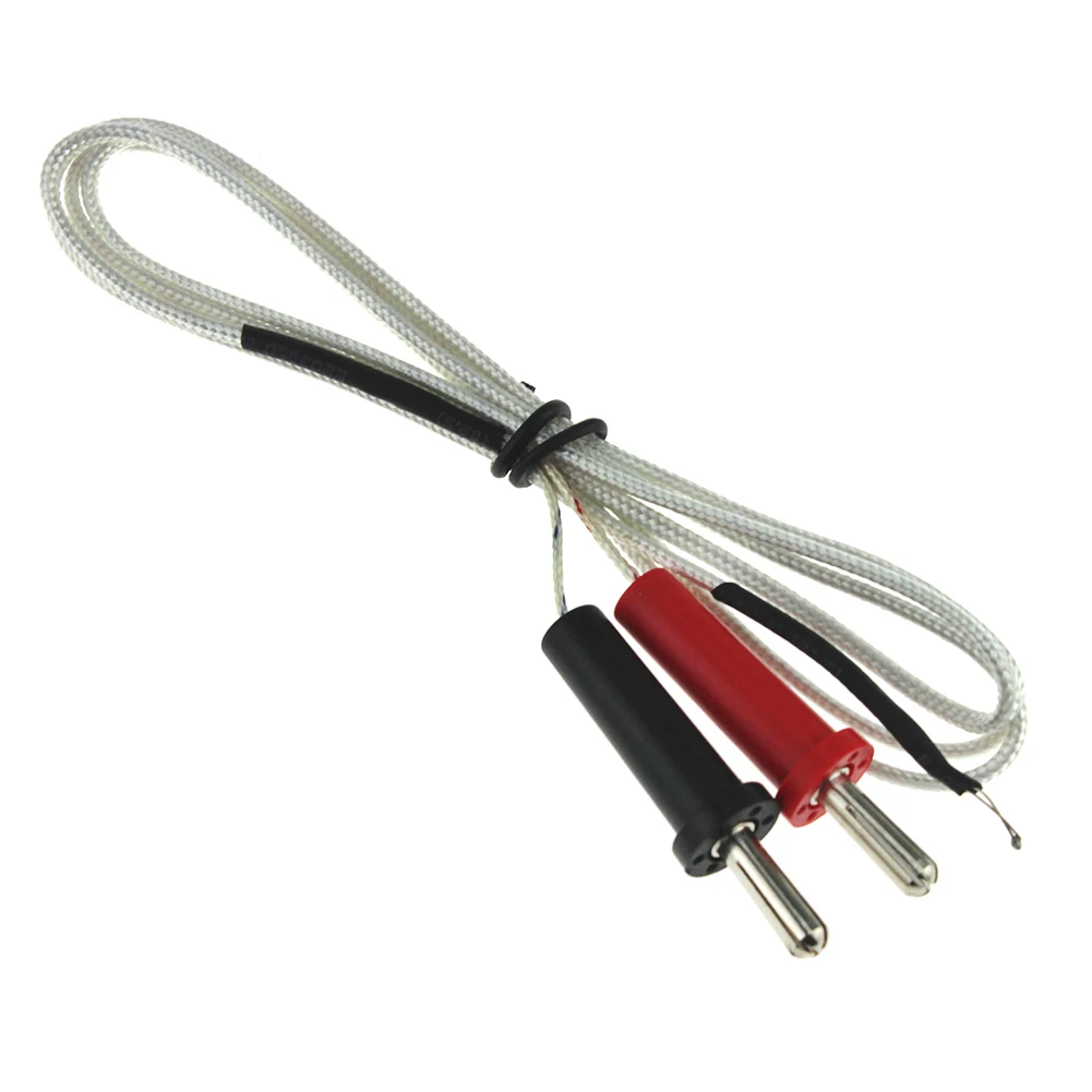 Temperature Sensor 100cm K-type Test Length Wire Thermocouple Probe Cable Tester Line For Thermostat Multimeter