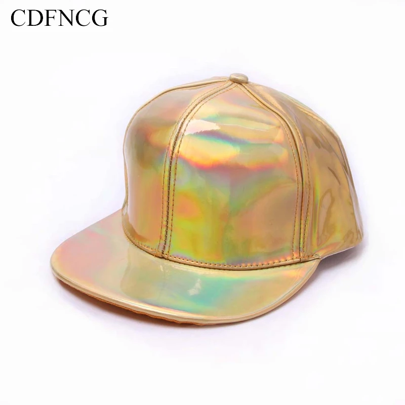 CDF весна лето Snapback Поп хип хоп кожаная бейсболка Флуоресцентный цвет солнце папа шляпа для мужчин женщин Хлопок Уличная