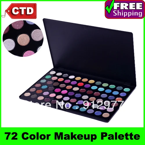 Beauty Product Series-- GG72 72 Ultra Shimmery Color Long Lasting Eyeshadow Powder Make Up Palette | Красота и здоровье