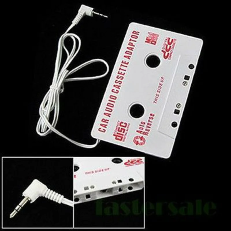 For Iphone Ipod MP3 AUX CD 3.5 MM Auto Car-styling SE 21 AUTO Universal Car Cassette Tape Audio Adapter Stereo Converter