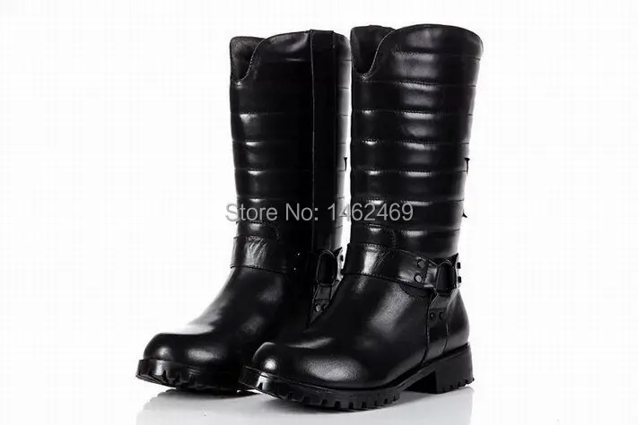 name brand black boots