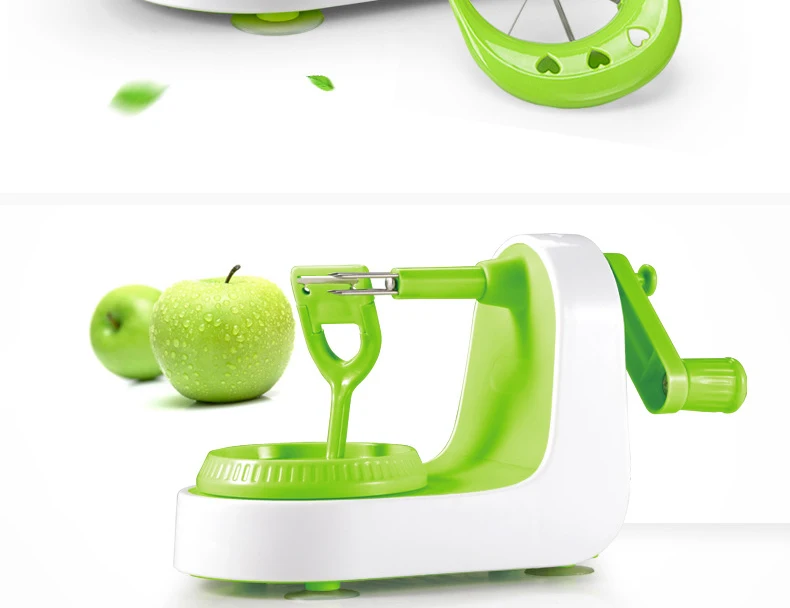 TUUTH Stainless Steel Apple Peeler Slicing Machine Hand-Cranked Apple Fruit Peeled Tool Creative Home Kitchen Tools B2