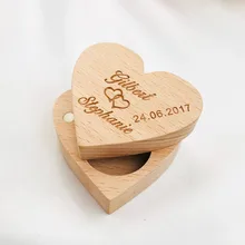 Коробка для свадебных колец, изготовленная на заказ, с именем ручной работы, буквы-украшения, носитель Boite A Bijoux Boite Cadeau Sieraden Doos, ювелирные изделия, кольцо, коробка, держатель