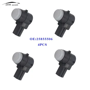 

4PCS New PDC 25855506 Backup Parking Aid Sensor For Chevrolet Cadillac Escalade CTS