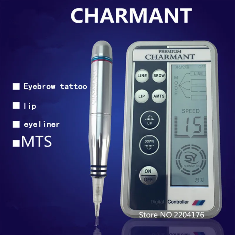 Free Shipping Professional Digital Permanent Makeup Machine Tattoo Eyebrow Lips Machine Kit With LCD Power Supply Free Shipping Professional Digital Permanent Makeup Machine Tattoo Eyebrow Lips Machine Kit With LCD Power Supply