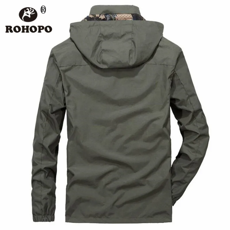 Casual Man Waterproof Windbreaker Jacket Coat Summer Autumn Male Camouflage Liner Military Korean Male Sportswear Wind Breaker