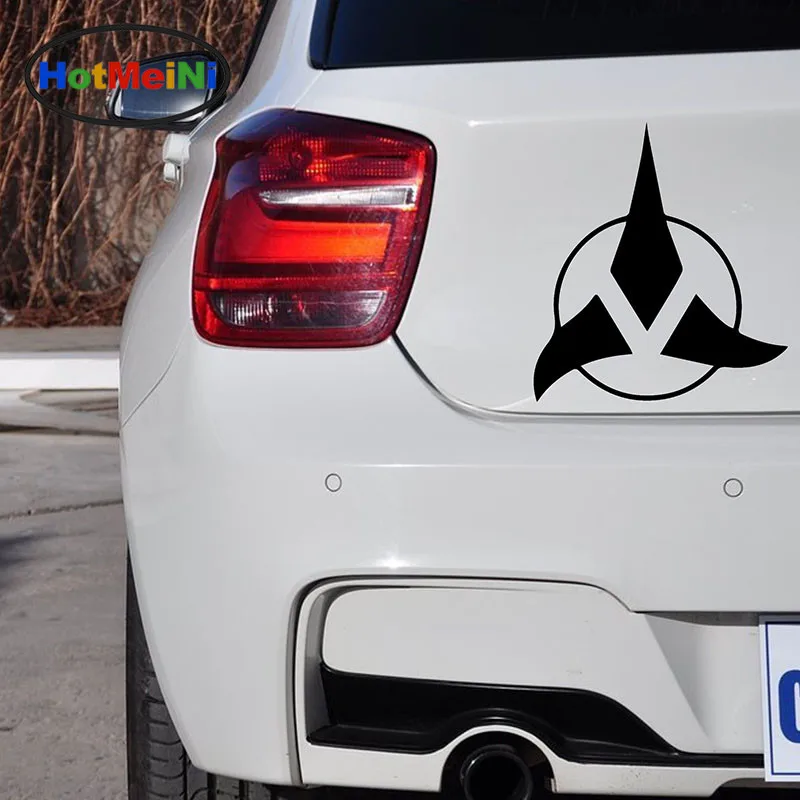 

HotMeiNi Car Sticker Jdm Car Styling Animated Sci-fi War Star Klingon Empire Window Bumper Decal Lettering Camper Van 15*15 cm