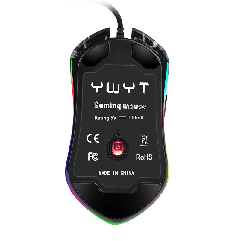 Мышь игровая YWYT G829 USB аккумуляторная эргономичная с 6 кнопками|Мыши| |