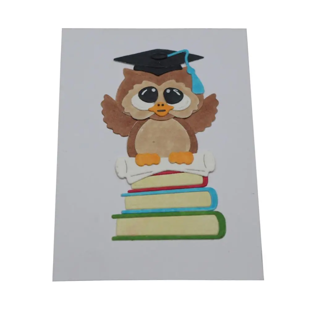 

Bird Frames Metal Cutting Dies Owl Stencils For DIY Scrapbooking Album Paper Decorative Crafts Embossing Die Cut 2019 New