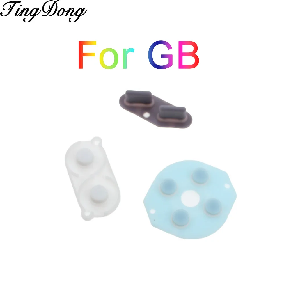 

100sets Replacement Conductive Rubber Silicone Pads for Nintendo GB Console DMG