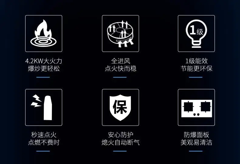 Газовая плита B15, газовая плита с двойным фокусом, бытовая Встроенная кухонная плита, газовая плита, газовая плита с жидким газом, кухонная скамейка