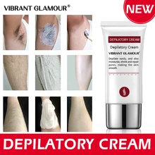 VIBRANT GLAMOUR Крем для удаления волос с депиляцией Безболезненные подмышки Ноги для рук Удаление