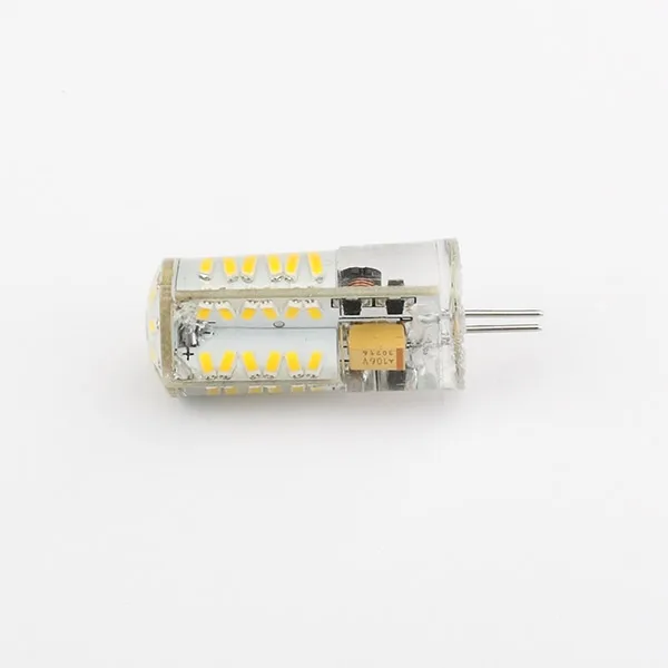 57 светодиодный s 3014 SMD G4 светодиодный светильник 4 Вт 12VDC/12VAC морской RV Лодка Лампа Капсула кремния G4 IP защита 42 мм высокая 1 шт./партия