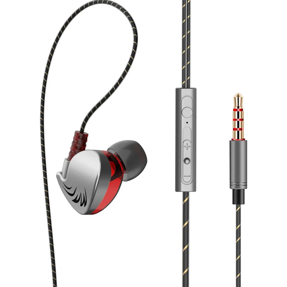 Kinganda новинка 2019 спортивные наушники HIFI QKZ CK7 для ушей стерео Спортивная гарнитура