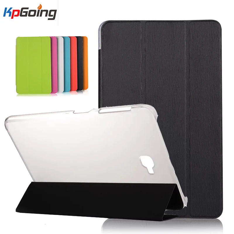 

For Samsung Galaxy TAB A 10.1 2016 T580N Toothpick Pattern Three Fold Case Flip Cover for Samsung Tab A 10.1 SM-T580 T585 Funda