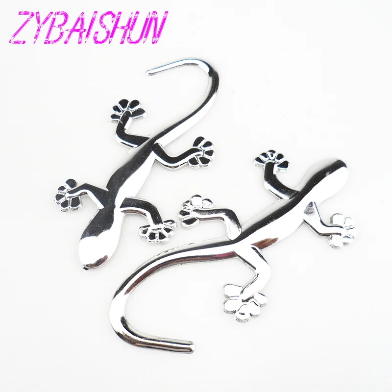 ZYBAISHUN 3D Gecko автомобильный значок эмблема наклейки для Hyundai ix35 iX45 iX25 i20 i30 Sonata Verna Solaris