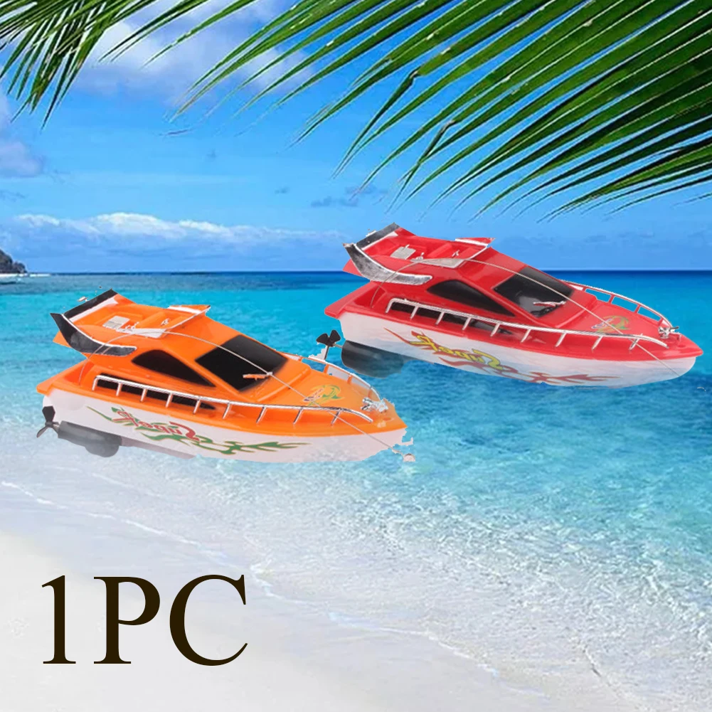 Pools Battery Powered Wireless Electric Kids Lakes Mini RC Boats Aquatic Toys Remote Control Adults Racing Speed Random Color