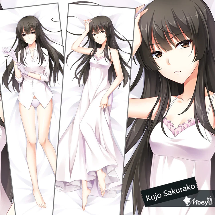 日本アニメ美しい骨桜子抱いて抱き枕ケースカバーロング大人オタク枕35 55 160 50センチメートル Body Pillow Cases Covers Body Pillow Casepillow Case Aliexpress