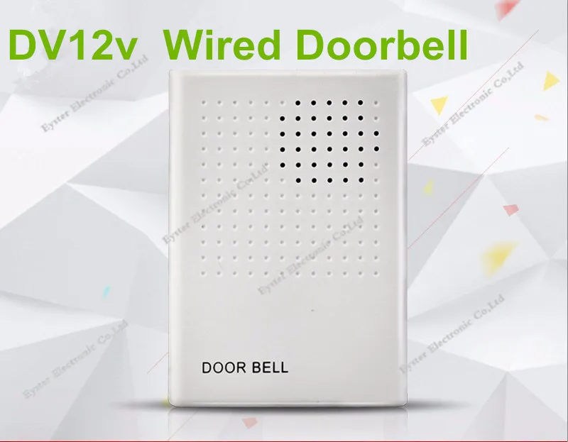 Door Access Control 12VDC Wired Door Bell Door Chime Dingdong Bell Home