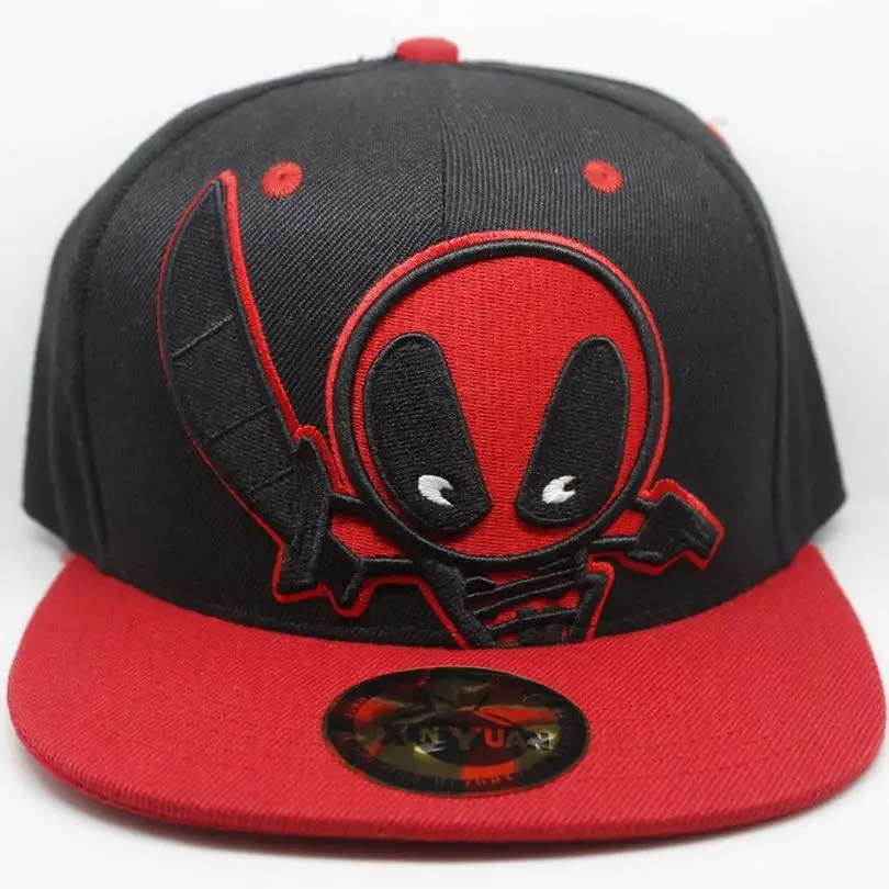 

Anti-hero Deadpool Stuffed Hat Cap Trucker Baseball New Curved Hip-Hop For Adult
