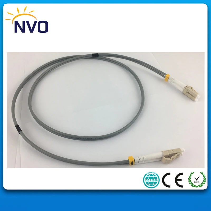 Внутренний LC/UPC мм DX (0 6 плотное буферное волокно) L: 1 м диаметр: 3 0 ПВХ куртка