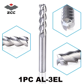 

1PC AL-3EL-D3.0-D20.0 Solid carbide 3 flute flattened end mill 10mm with long cutting edge milling tools for aluminum machining