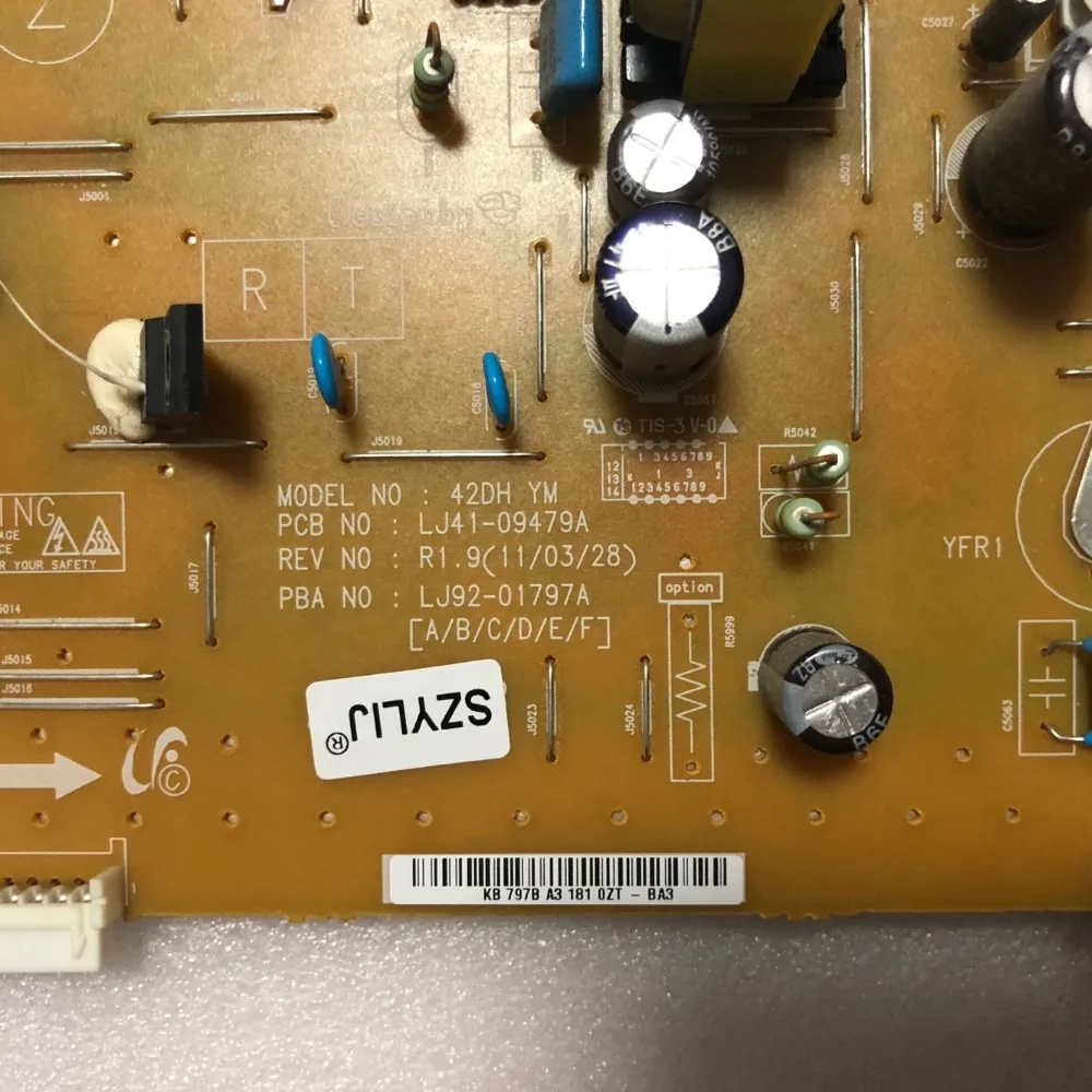 power board for SZYLIJ Original S42AX-YB11YD15Y board 42DHYM LJ41-09479A LJ92-01797A spot