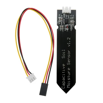 

5 Set 10pc Capacitive Soil Moisture Sensor Module Not Easy to Corrode Wide Voltage Wire Corrosion Resistant Soil Moisture Sensor