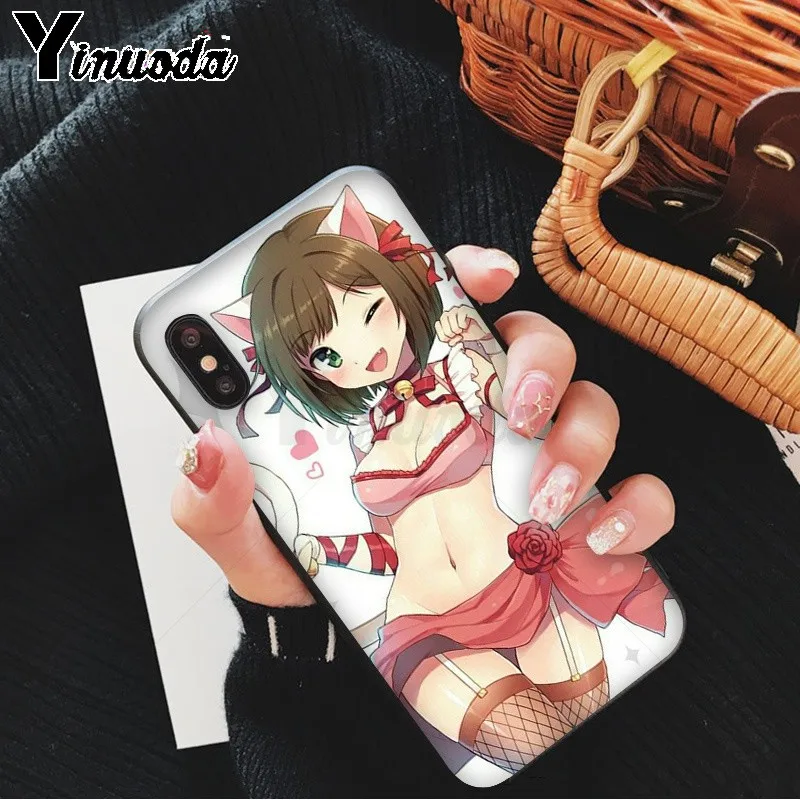 Sexy cartoon the anime kawaii Girl Cat