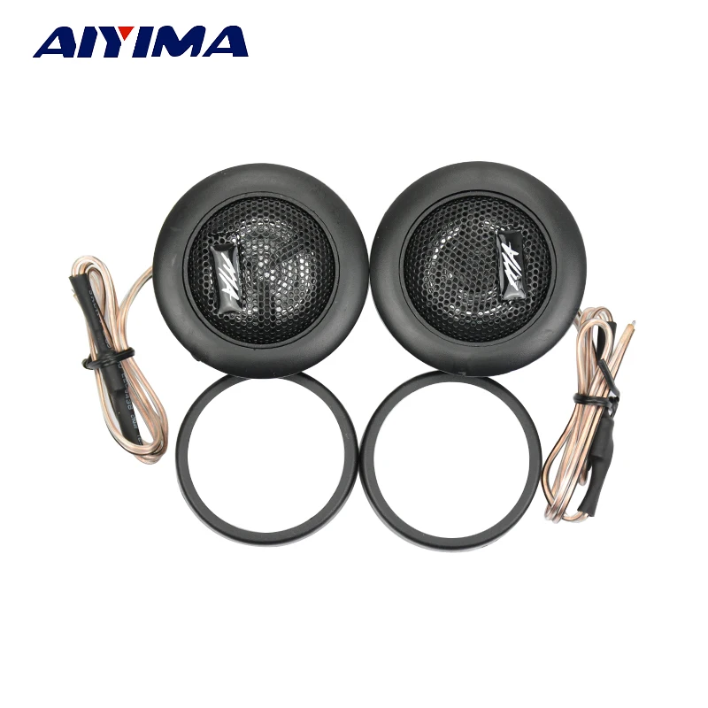 AIYIMA 2 шт. мини аудио портативный колонки автомобиля ВЧ 4Ohm 120 Вт Твитер Громкий